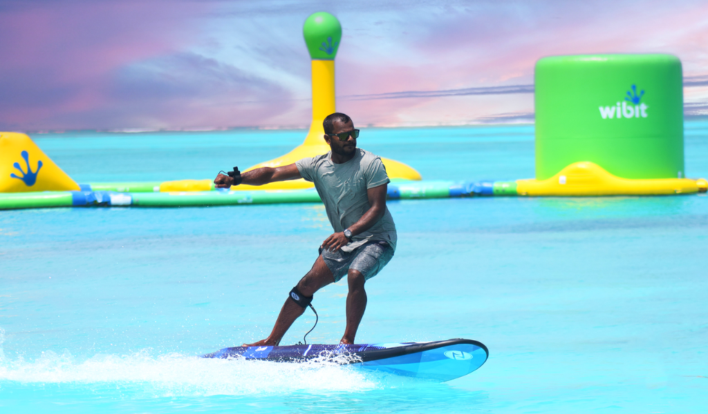 Pump-up Your Adrenaline with the Hottest Trend, E-Surf, Now Available at Hideaway Beach!