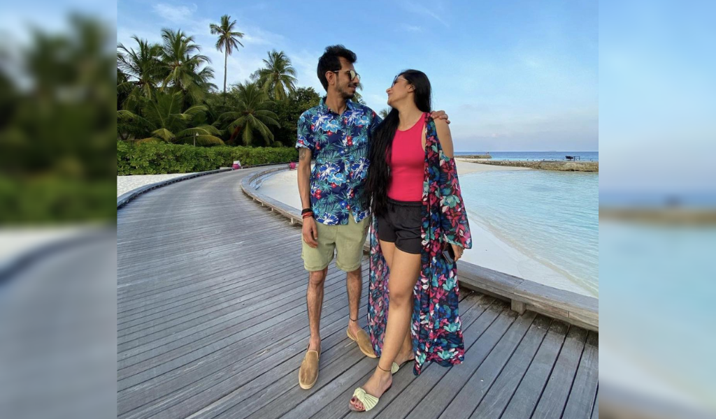 It’s a Hit for Six for the Newly-Wed Indian Cricketer and YouTuber Duo