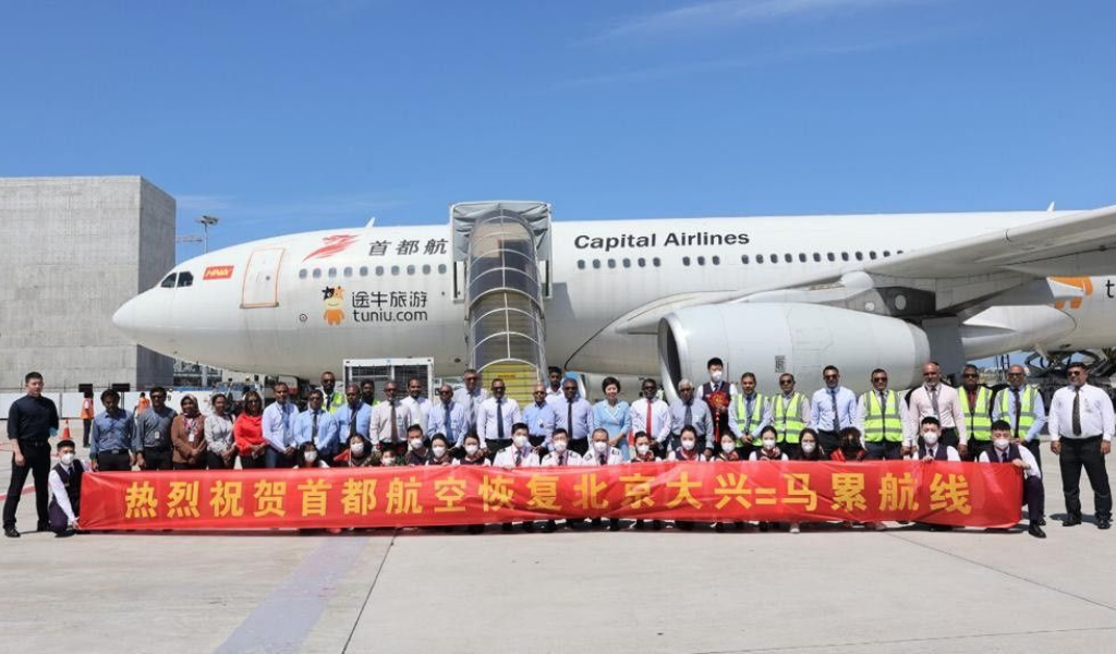 MMPRC Welcomes First Direct Flight From China To The Maldives With Vibrant Celebrations