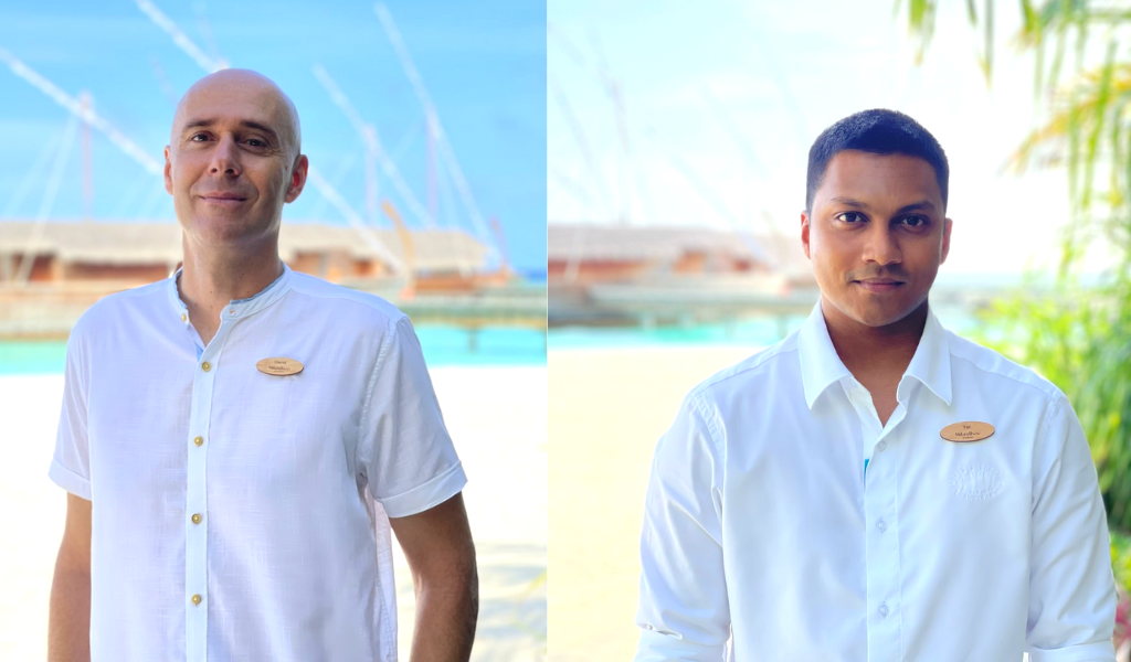Meet David and Zayan! The new GM & PR and Communications Manager at Milaidhoo Maldives