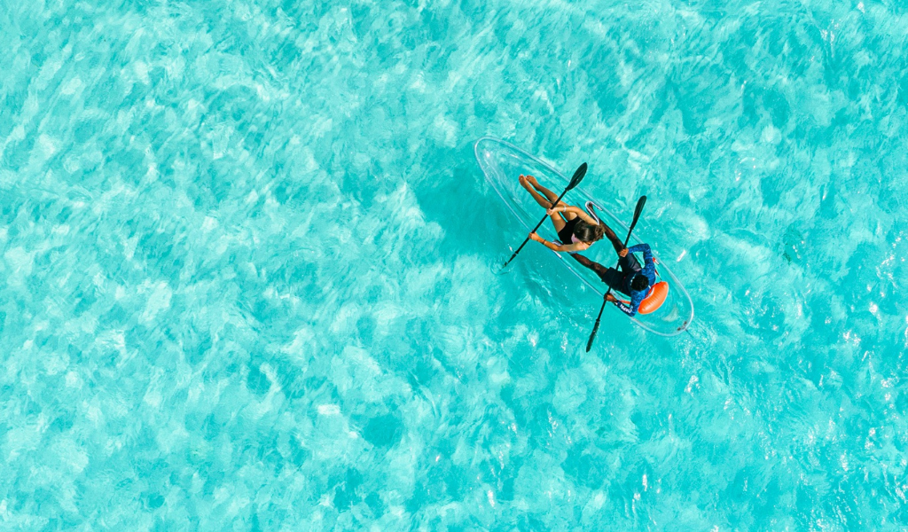 Enjoy the Crystal Lagoons to the Fullest with Glass Kayaks