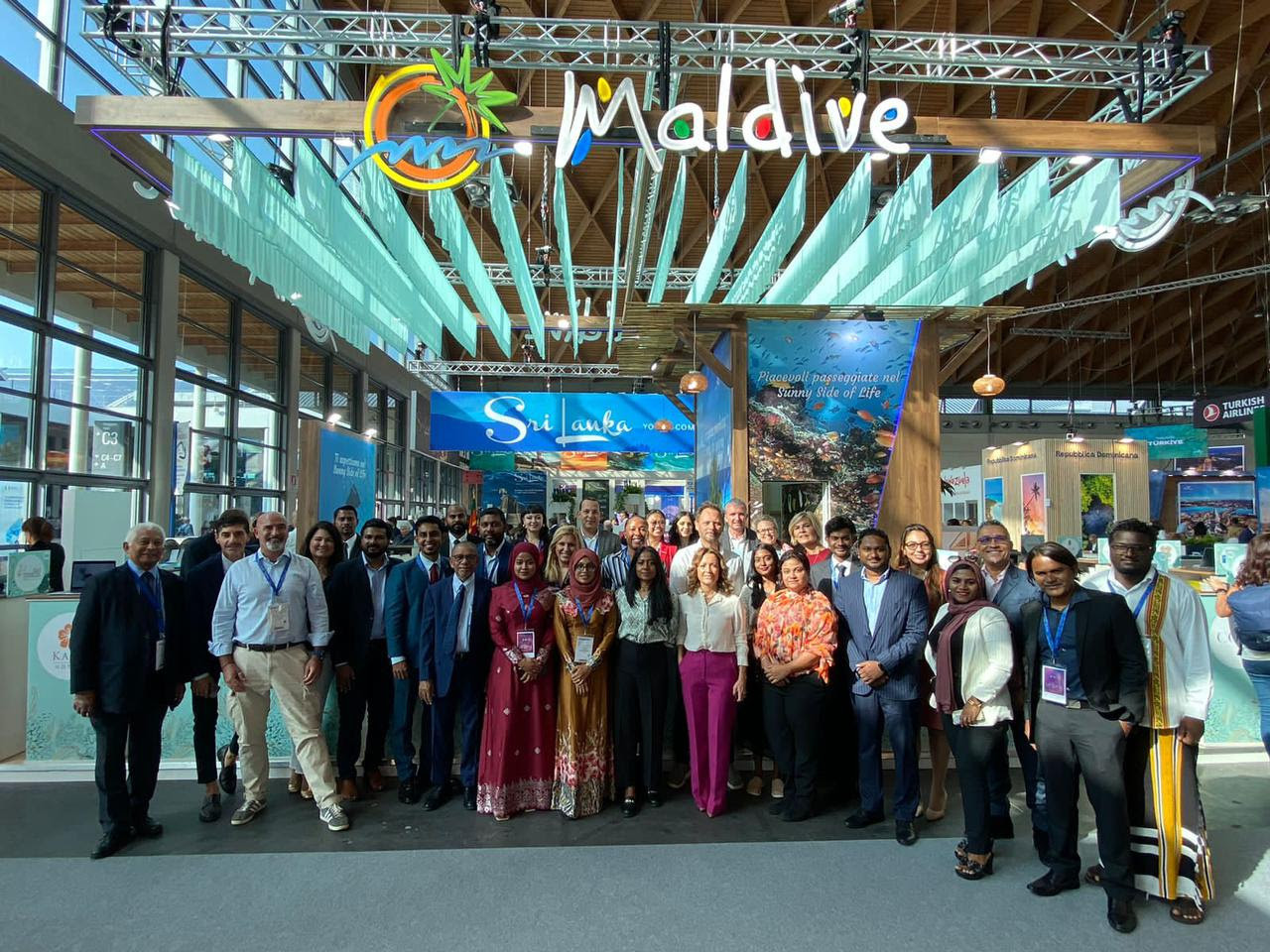 Maldives Shines Bright at TTG Travel Experience 2023 in Italy