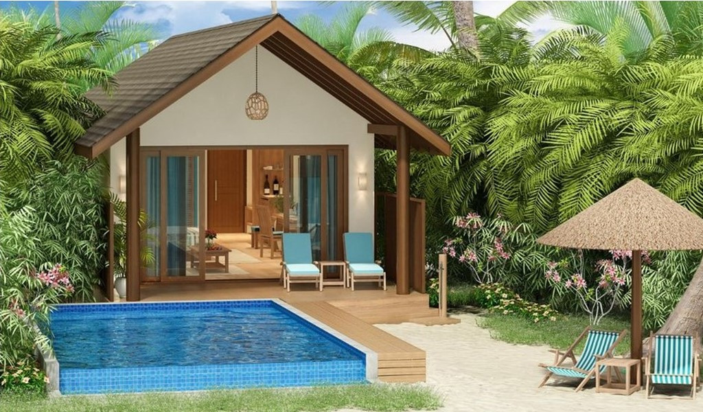 Pamper Yourself with Floating Breakfast in the All-New Deluxe Pool Villas at Reethi Faru