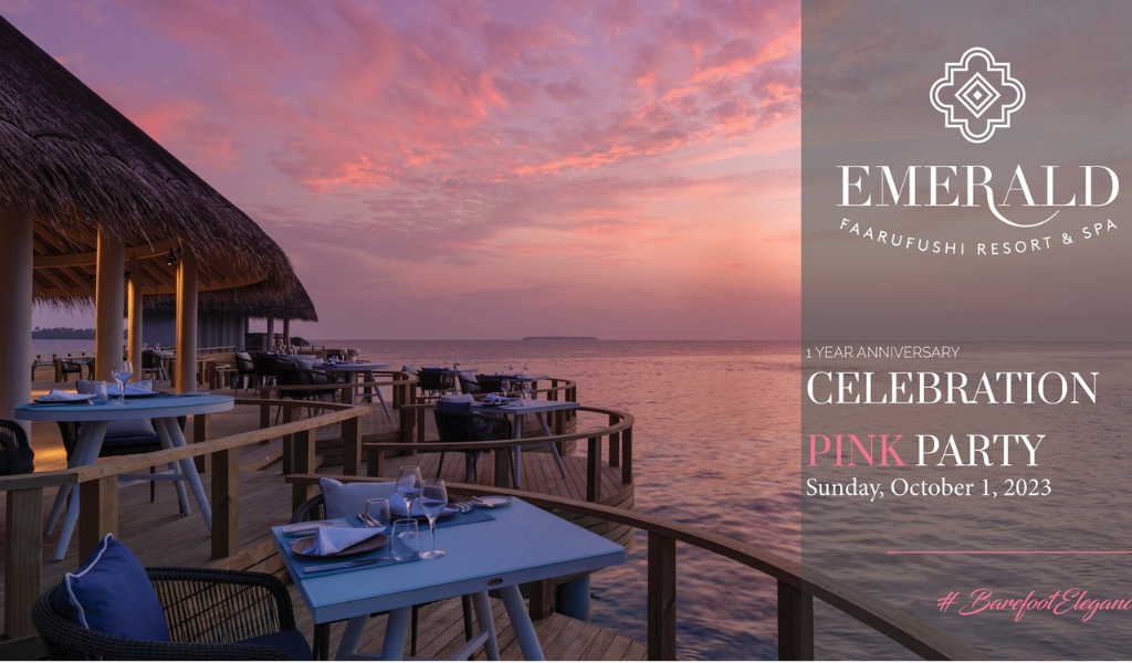 Emerald Faarufushi Resort & Spa Shines Bright: Celebrating One Year of Luxury and Success