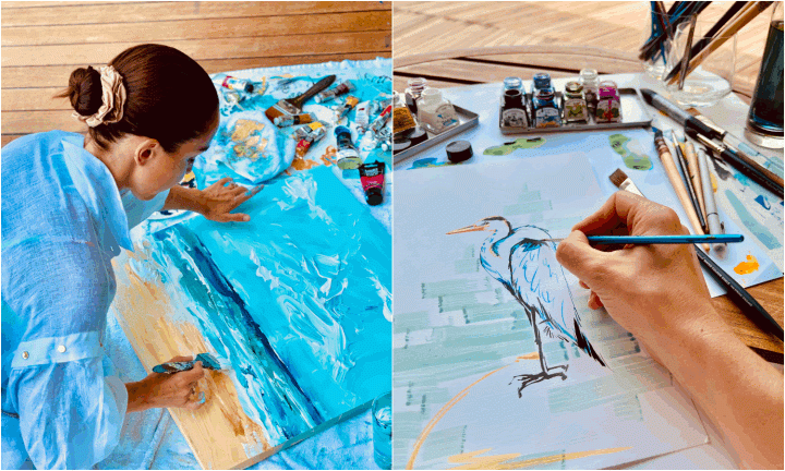Milaidhoo Welcomes Back Vogue Illustrator for Exclusive Art Retreat