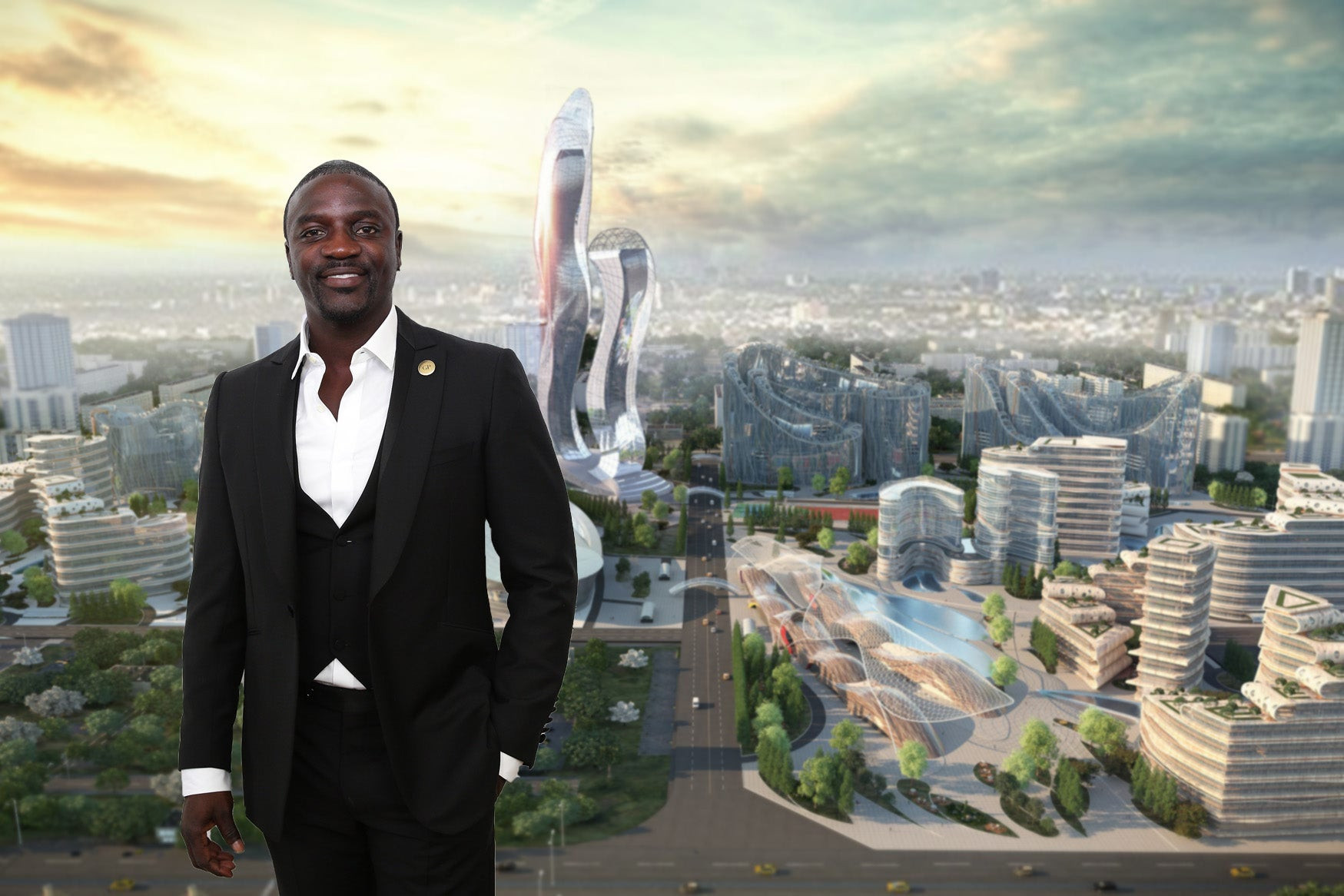 World-famous Artist Akon Creates His Own City