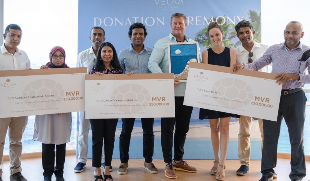 NGOs Thank Velaa Private Island For Their Generous Donations