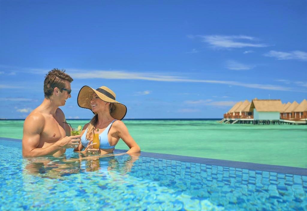 All-inclusive Escape to Mercure Maldives Kooddoo Resort!