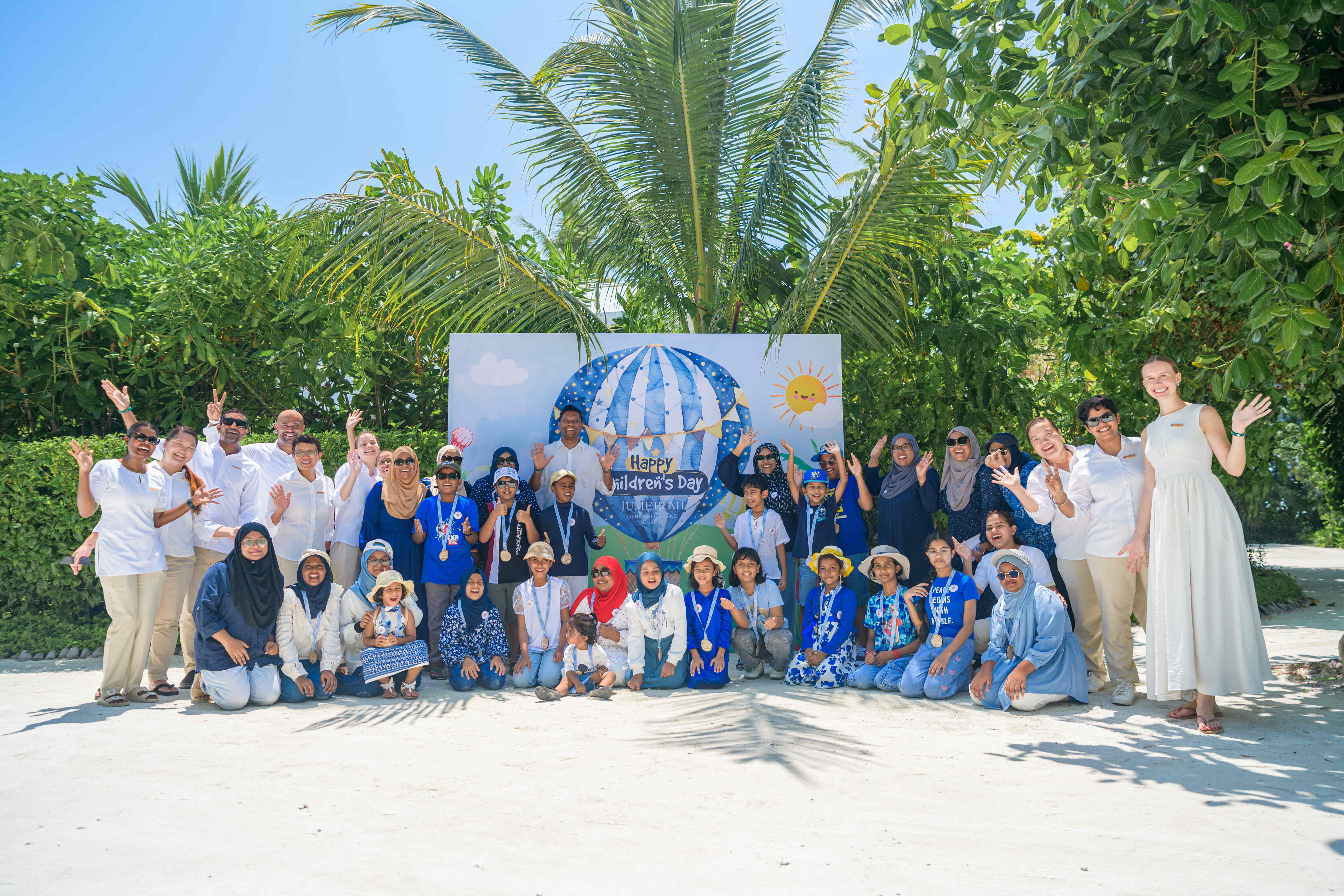 Jumeirah Olhahali Island Celebrate Children's Day with SCEAM Guests