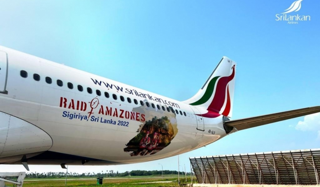 ‘Raid Amazones 2022’ Insignia Adorned on Sri Lankan Airlines' Aircraft