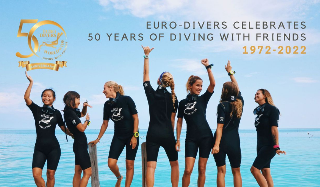 Euro-Divers Celebrate 50 Years Of Diving In The Tropical Maldives!