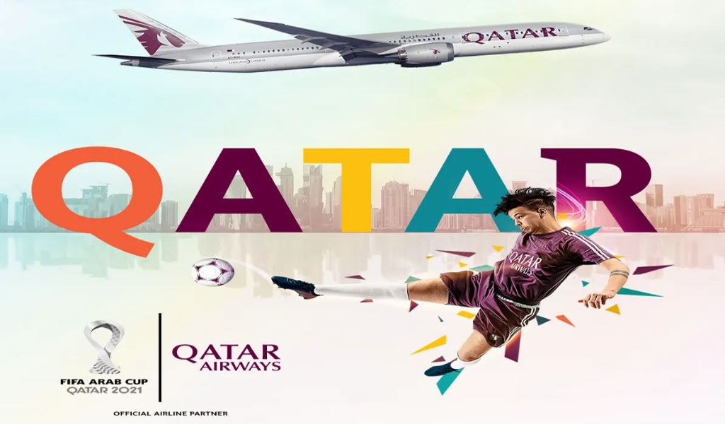 Qatar Scores A Goal At FIFA Arab Cup Qatar, 2021, As Official Airline Partner!
