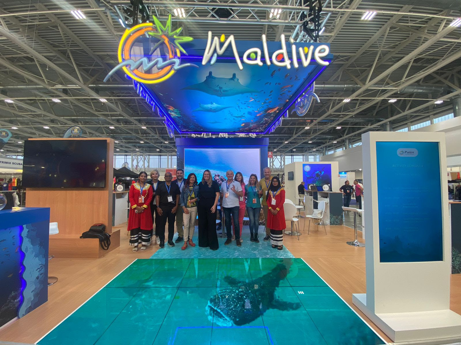 Maldives Dazzles Diving Enthusiasts at EUDI Show 2023 in Italy