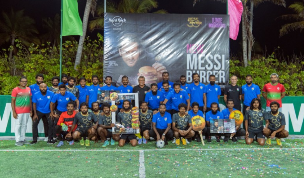 National Football and Volleyball Teams make Appearances at CROSSROADS Maldives