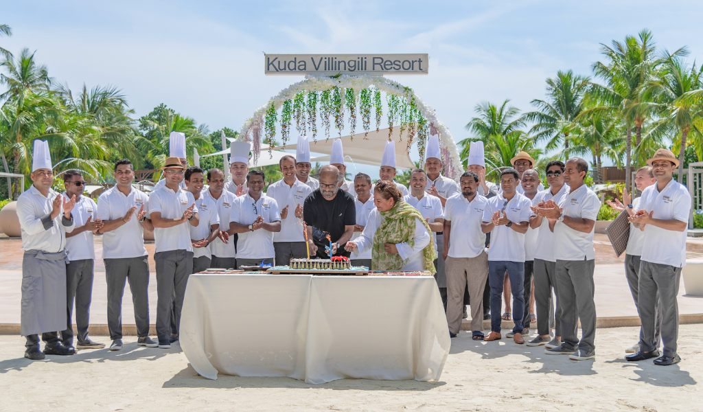 Thalaiva Sir Rajinikanth's Paradise Found: A Blissful Retreat at Kuda Villingili Resort Maldives