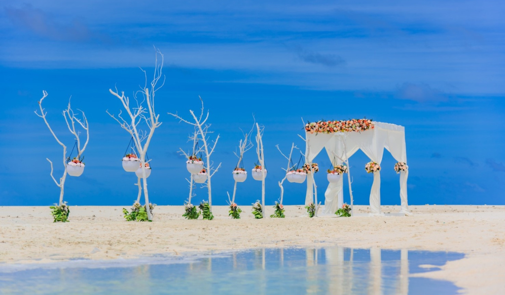 Say 'I Do' Amidst the Ocean Breeze: Sheraton Maldives' Sandbank Wedding Package