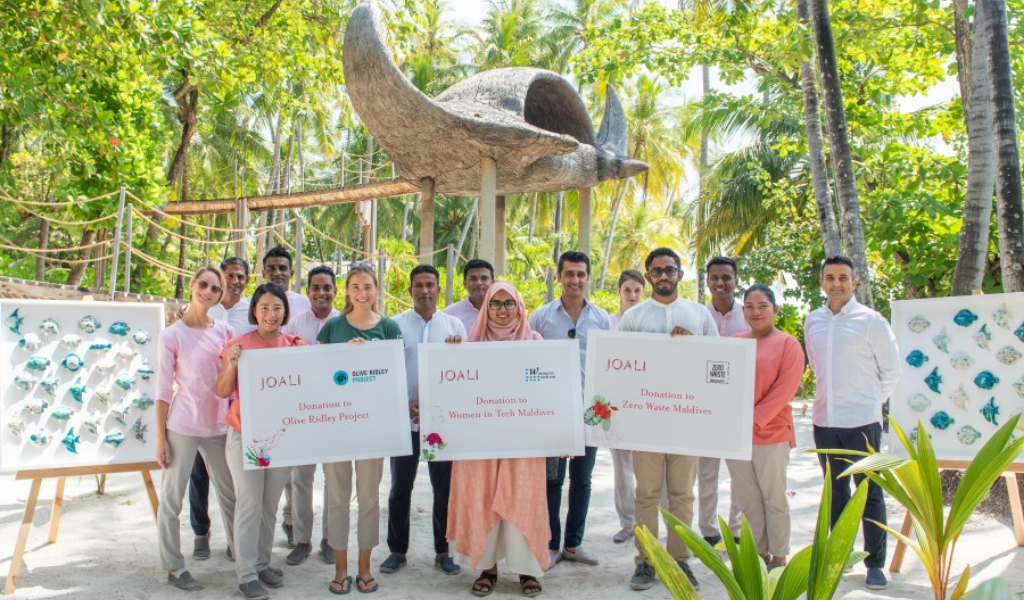 JOALI Maldives Makes Donations to 3 NGOs