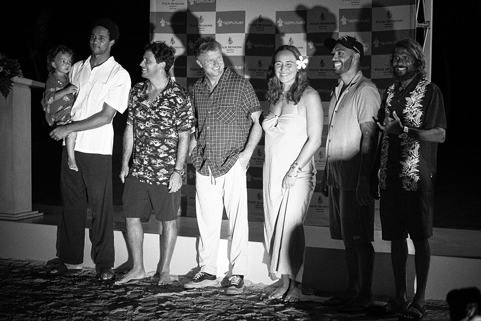 Surfing Stars Gather at Four Seasons Maldives for Champions Trophy Kickoff