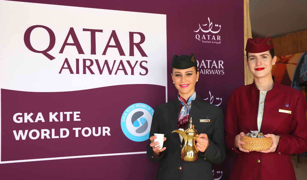 Qatar Airways Expands Their Sports Sponsorship Portfolio with Kite World Tour