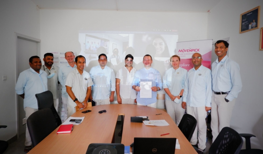 Mövenpick Resort Kuredhivaru Maldives Signed to Help with the “Supported Programme”