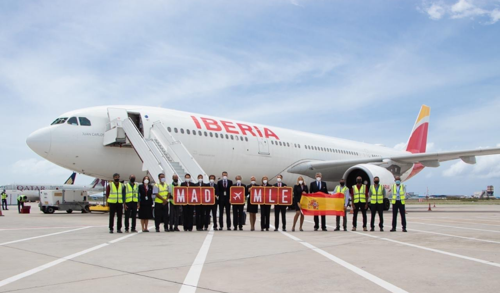 Iberia Airlines to operate flights to The Maldives this winter!