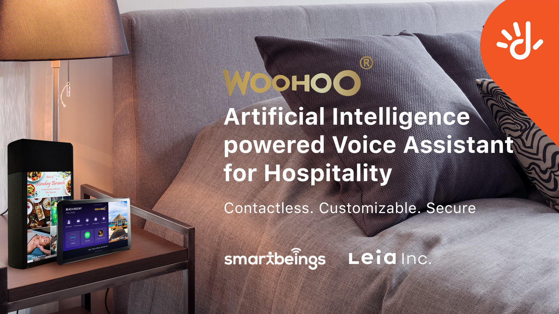 WooHoo - It's Contactless, It's AI. It's Your New Hospitality Assistant