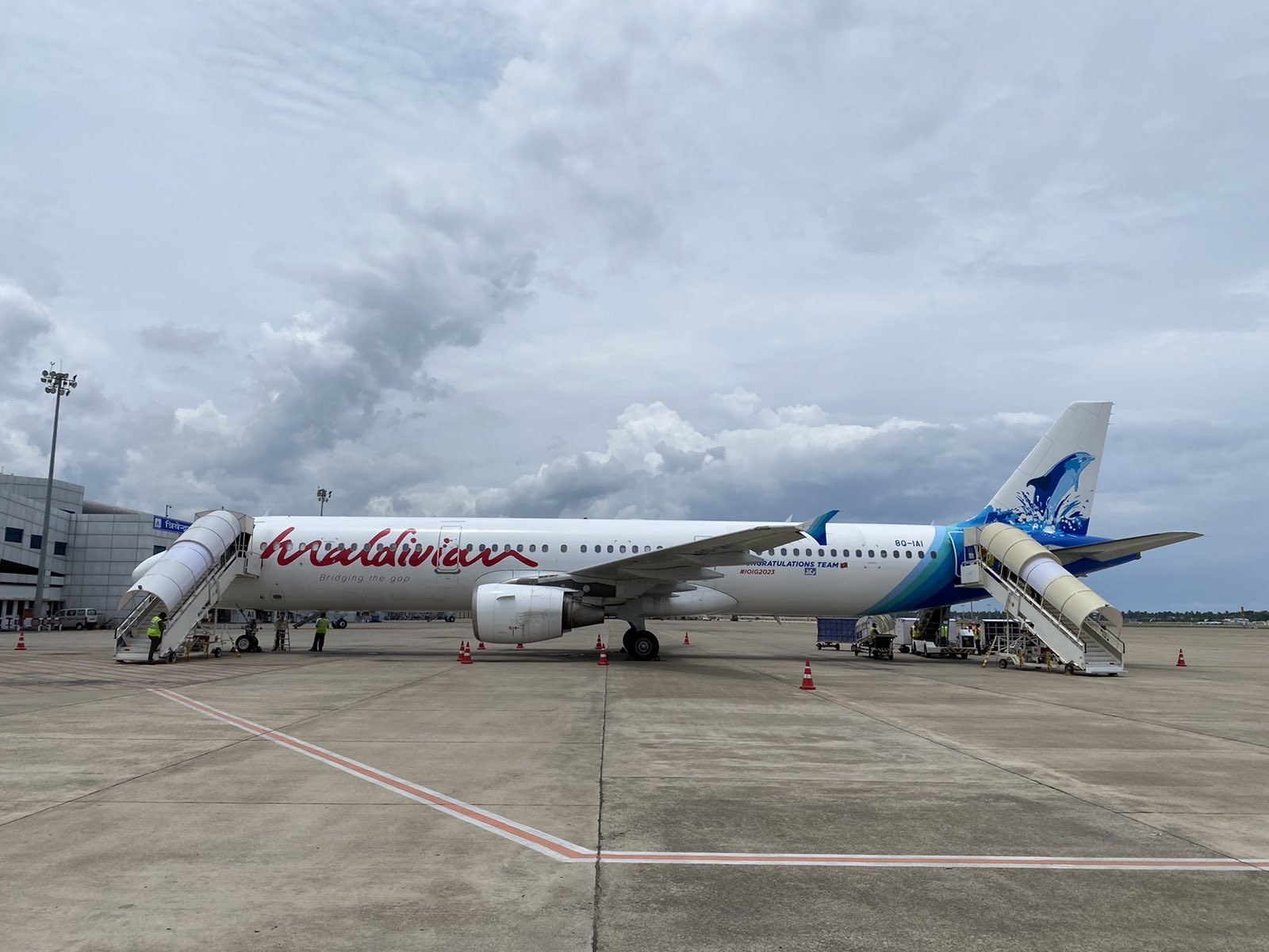 A Record-Breaking Cargo Freighter to Maldives