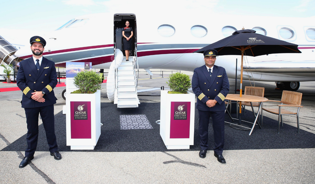 Qatar Executive Stands Out At Opening Day Of EBACE 2022