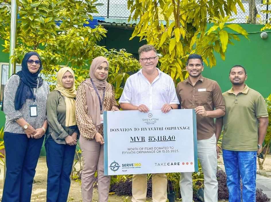 Comfort and Care from Sheraton Maldives to Fiyavathi Orphanage