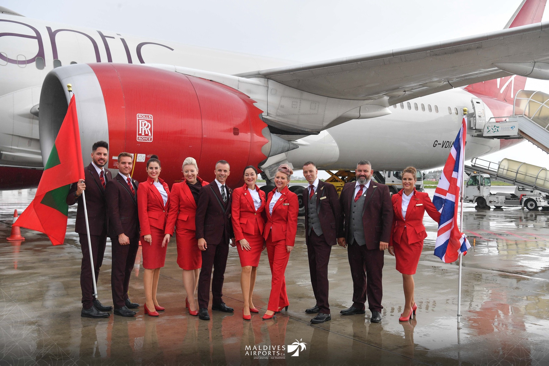 Virgin Atlantic's Flight Links London Heathrow and Maldives' Velana International Airport