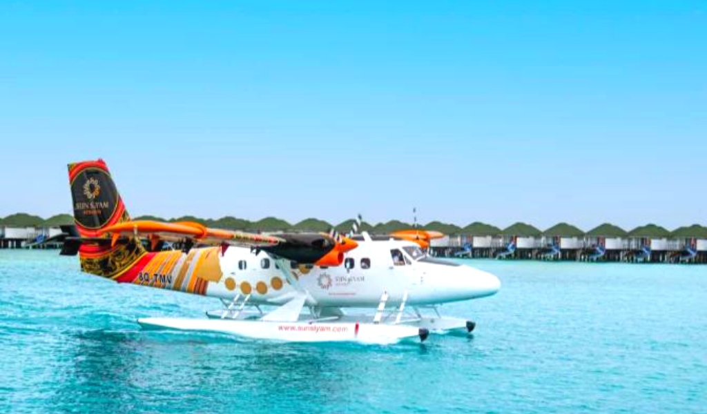 Take A Ride in The Brand New Sun Siyam Resorts’ Stylish Sea Plane