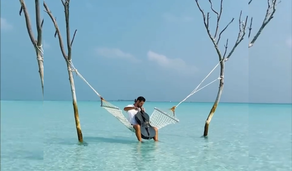 Melodious Cello Sounds in the Backdrops of Maldives to Reach Millions Worldwide