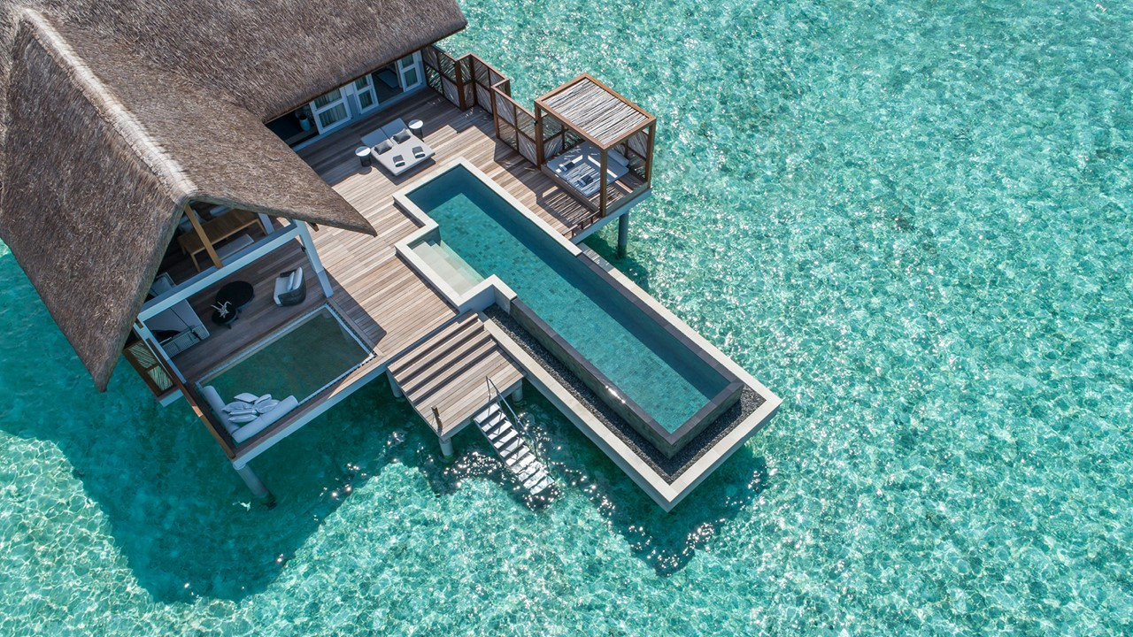 Take Me to an All-Pool Loft-Style Water Villa at FS Landaa Giraavaru