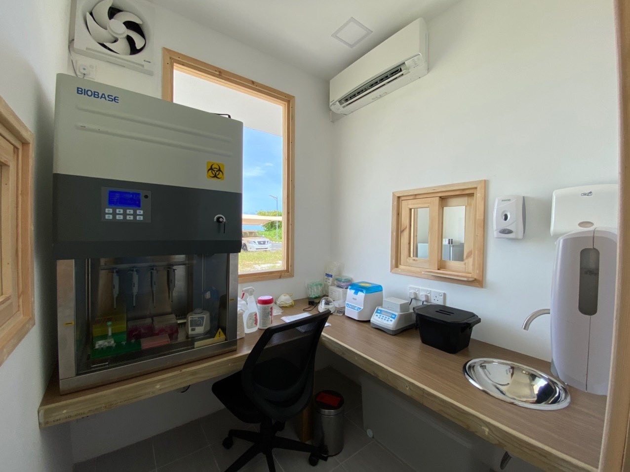 Soneva Invested New PCR lab at Maafaru International Airport