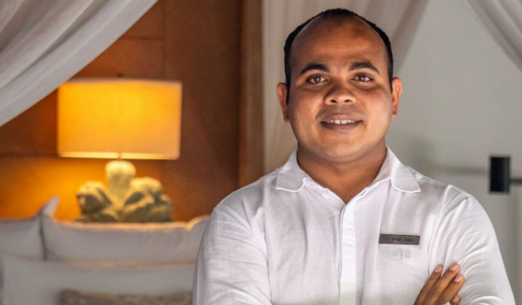 New Front Office Manager at Raffles Maldives Meradhoo - Imran Jaufar