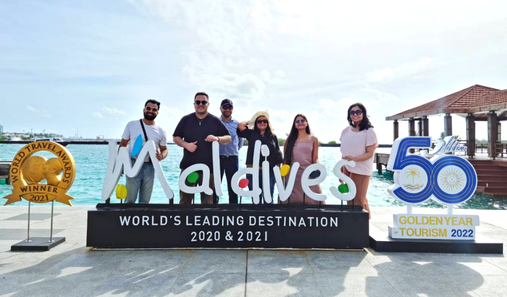 Indian Media Outlet Professionals Experience the Luxuries of Maldives via a FAM Trip!
