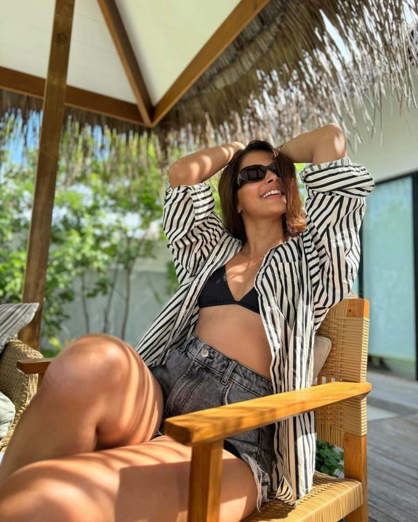 Pooja Hegde Rings in her 33rd Birthday in Paradise at Hilton Maldives Amingiri Resort & Spa