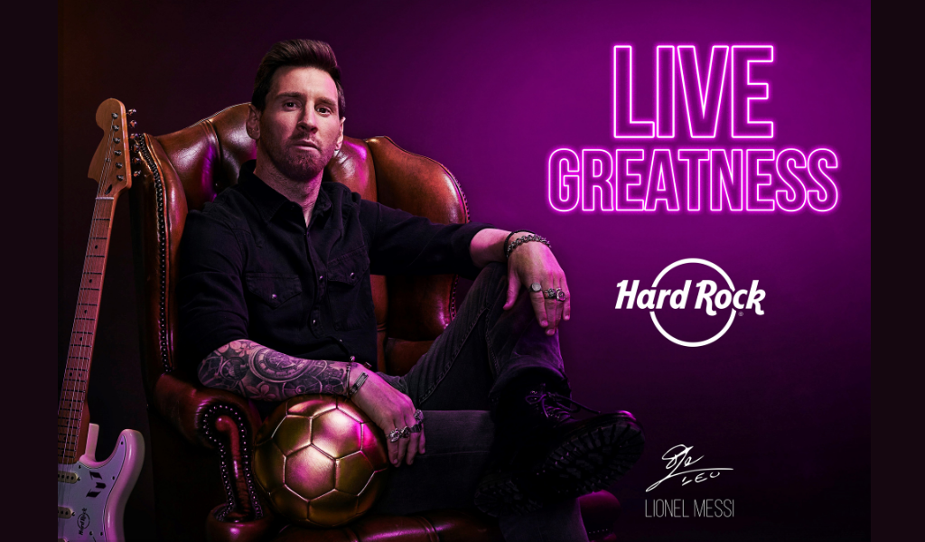 Introducing the Soccer Legend and New Worldwide Ambassador for Hard Rock – Lionel Messi