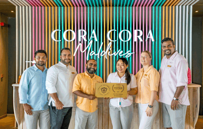 Cora Cora Maldives Shines at Haute Grandeur Global Hotel Awards