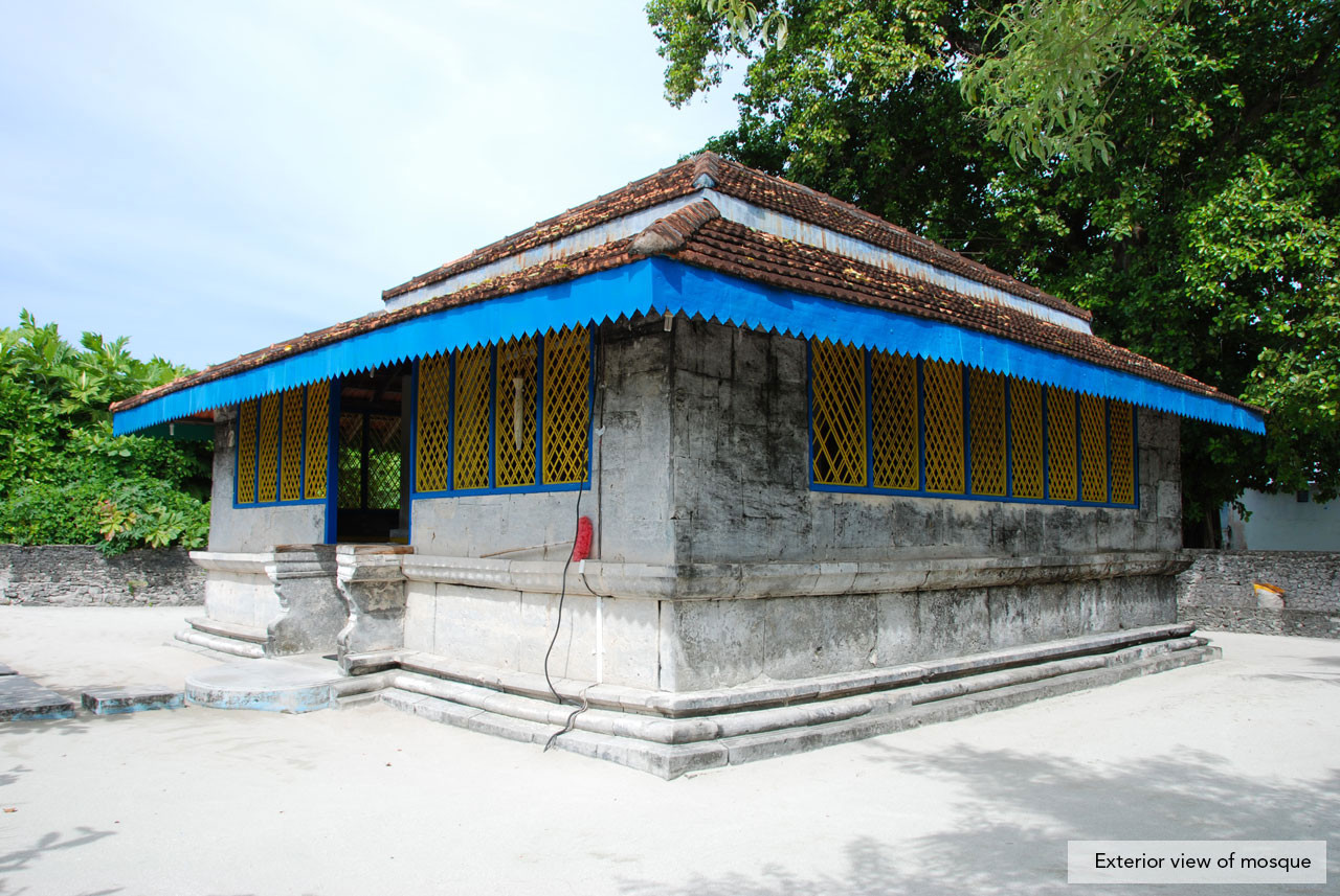 The Meedhoo Old Friday Mosque