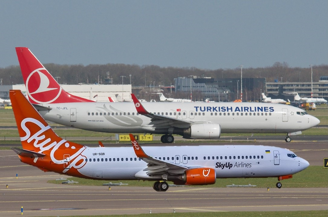 Special Flights by Turkish Airlines & Skyup