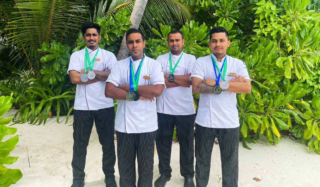 Reethi Beach Resort Scores 7 At Hotel Asia International Culinary Challenge 2022