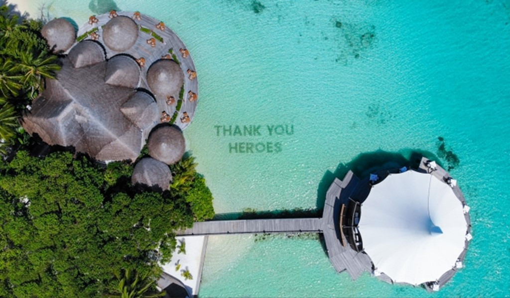 “Thank You Heroes” - A Special Gift from Baros Maldives