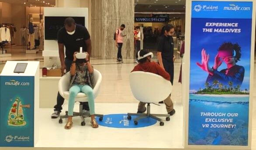 MMPRC Launches VR Experience of Maldives To People Of Dubai