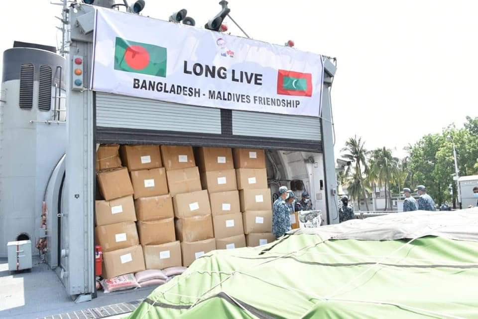 Bangladesh Delivers 100 Metric Tons of Aid