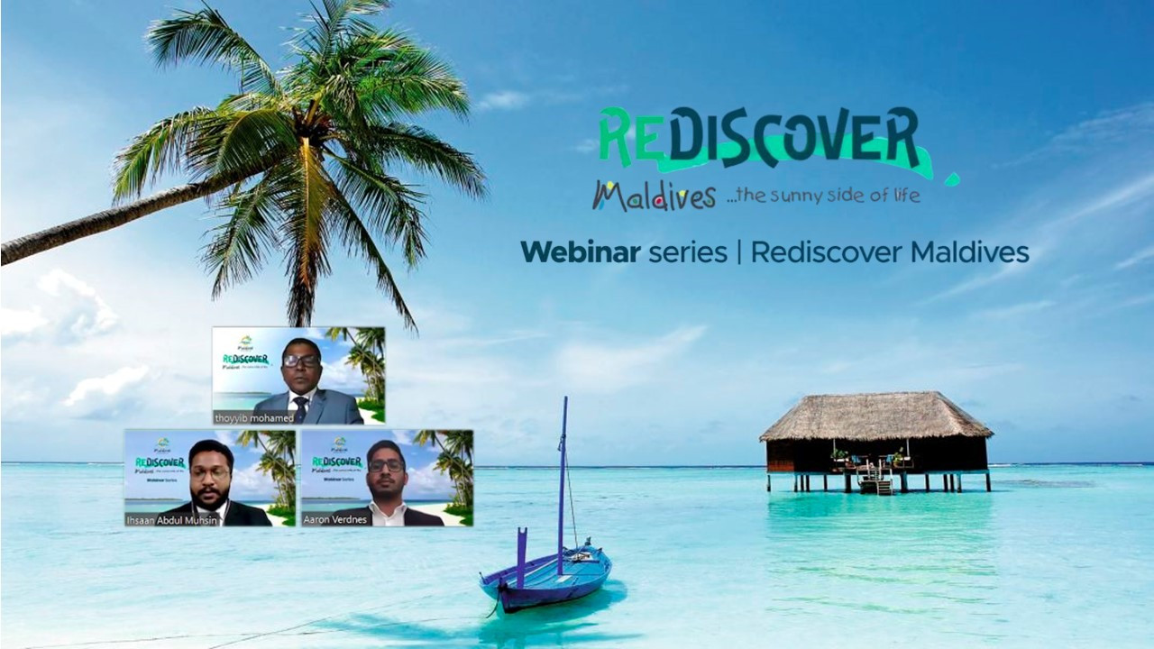 "Rediscover Maldives Webinar Series" Campaign Kicks Off