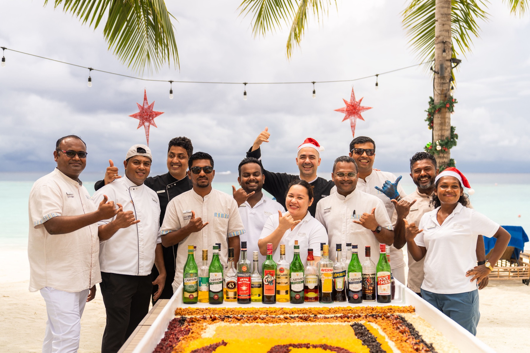 SAii Lagoon Maldives Unveils Festive Magic with Heartwarming Christmas Cake-Mixing Ceremony