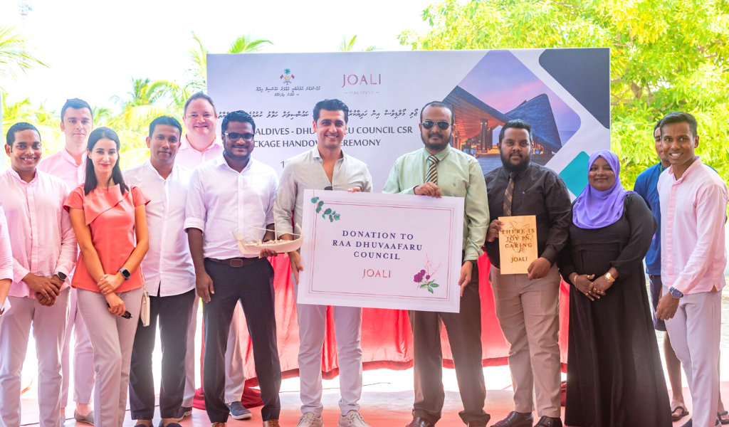 JOALI Maldives Makes a Promising Donation to R.Dhuvaafaru Island