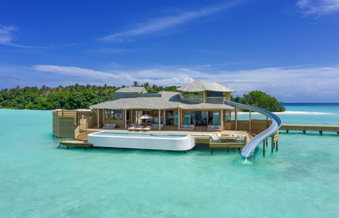 Can You Picture Yourself Unwinding in the World's Largest Overwater Villa in Soneva Fushi?