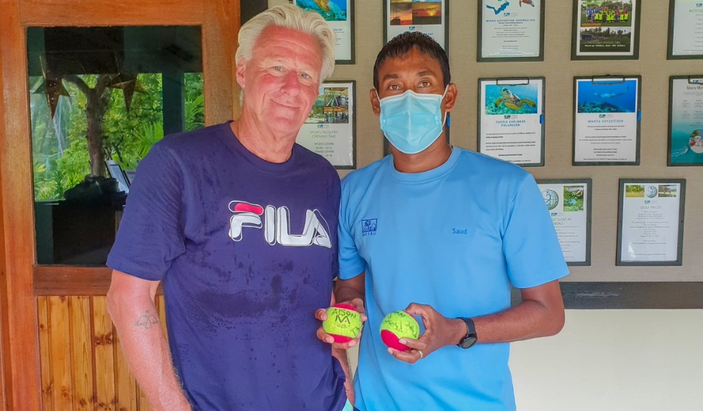 What Could Have Attracted Former World’s No. 1 Tennis Player to Meeru Island?